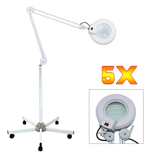 5/8 x lampada con lente d'ingrandimento, 5