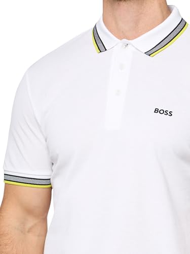 Image of BOSS Mens Paddy Short Sleeve Polo Shirt