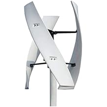 9000W No Noise Vertical Magnetic Wind Generator, 3 Blades with MPPT Controller 2.5M/S Start Wind Speedvertical Axis Wind Turbine for Outdoor Garden