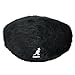 Kangol Furgora 504 Fuzzy Flat Cap for Women and Men, XL, Black