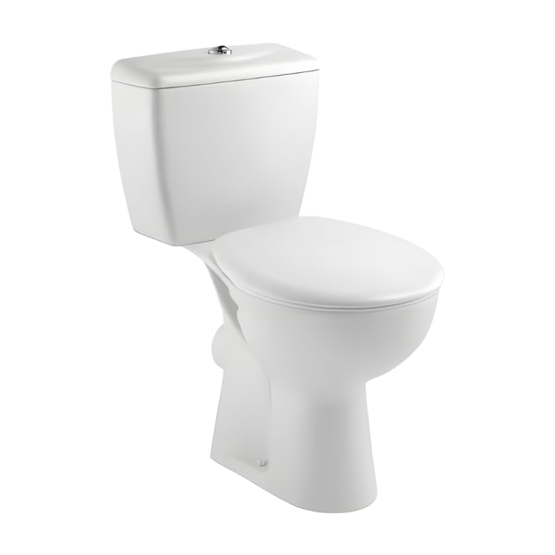 WC à poser sortie horizontale JACOB DELAFON Eolia avec abattant