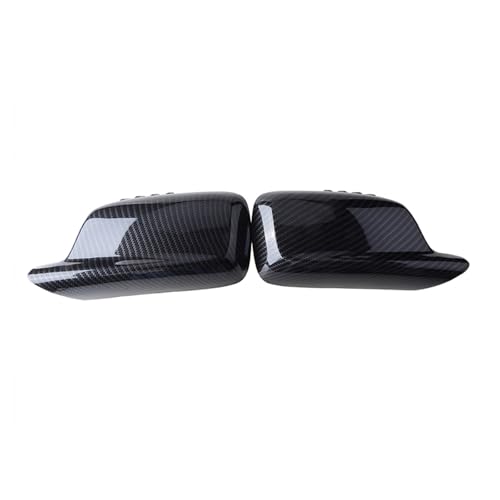 Ԃ̃obN~[nEWO For 7 Series E65 E66 2001-2008 E67 2002-2008 E46 Cabrio Car Wing Side Mirror Cover Trim Rearview Mirror Decor Cap(