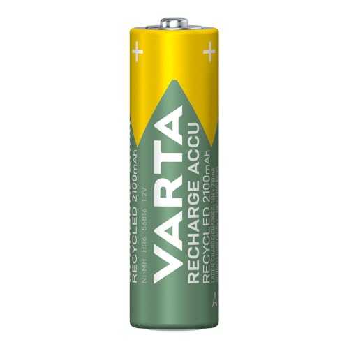 Varta Recharge Accu Recycled, Pilas de NiMh AA Micro recargable...