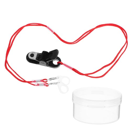 DEARMAMY Anti-perdita per Amplificatore Acustico con Clip Sicurezza per Anziani Supporto Resistente per Apparecchi Acustici e Impianti Cocleari