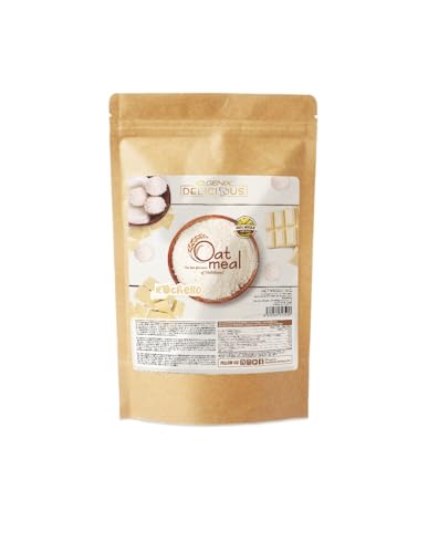 iO.GENIX - OATMEAL | Harina de Avena | 1kg | 100% Avena Integral | Fuente de Proteína | Bajo Contenido en Azúcares (Rochello)