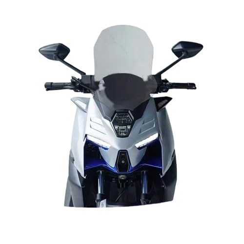 Pare-brise moto surélevé 368M déflecteur aérodynamique et pare-pluie de modification
