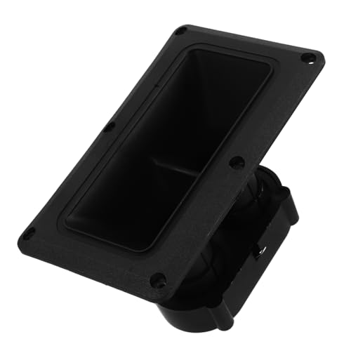 KAILIKETIY デュアルホーン圧電ツイーター部品 プラスチック製ワイドスピーカーホーン 高忠実オーディオ対応 ステージ 音響機器 修理用交換パーツ