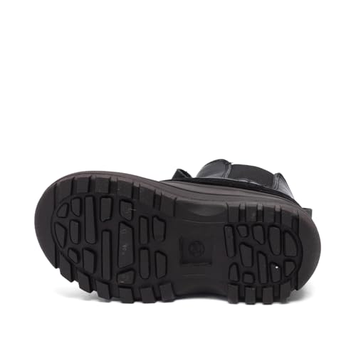 Chaussures bateau Bisgaard Blake en cuir noir et finitions soignées