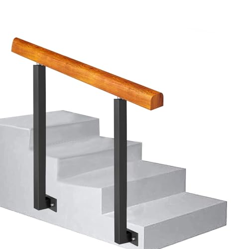 Rampe d'escalier extérieure rampes de transition fer forgé - 2
