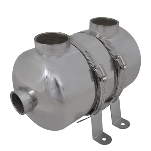vidaXL Intercambiador Calor Calentador Piscina 28 kW Calefactor Agua Jacuzzi