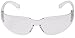 Radians Clear Safety Glasses, Scratch-Resistant, Wraparound, One Size