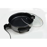  Pizza elektrische Pfanne 36 cm 7 cm tief Pizzapfanne Partypfanne