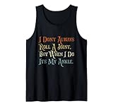 Funny broken Ankle design Knee surgery outfit