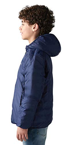 Eddie Bauer Boys Reversible Hooded Down Jacket (Blue Ombre/Peacoat, 14-16)4