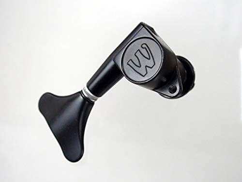 Warwick Replacement Bass Guitar Tuner, BLACK, Treble Side image 3