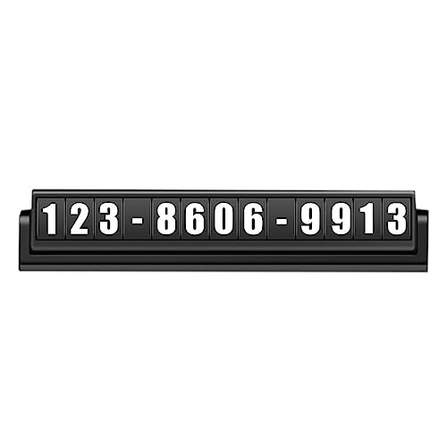 Téléphone plaque d'immatriculation autocollant arrêt parc pour auto
