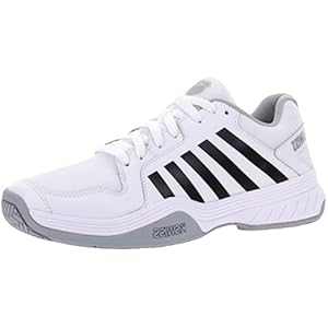 K-Swiss Men's Court Express Pickleball Shoe 9 White/Highrise/Black