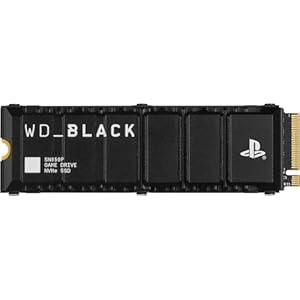 WD_BLACK 2TB SN850P NVMe M.2 SSD con licencia oficial de expansión de almacenamiento para consolas PS5, hasta 7,300 MB/s, con disipador térmico – WDBBYV0020BNC-WRSN