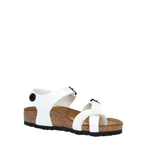 Birkenstock Taormina White, Birko Flor Patent