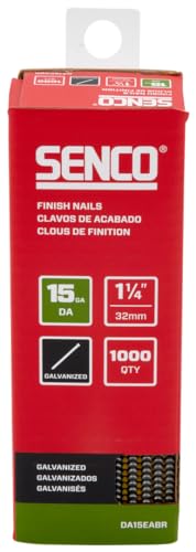 Senco DA15EABR 1-1/4 Inch 15 Gauge Angled Finish Nails thumb #1