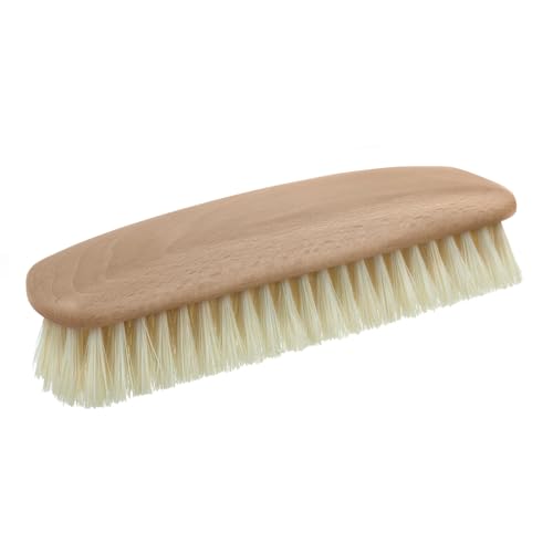 Starmann Brosse pour meubles rembourrés - Poils Tampico 100 % naturels et manche en bois de hêtre - Ergonomique, durable et respectueux de l'environnement - Idéal pour le nettoyage des tissus