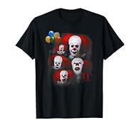 IT TV Mini Series Many Faces of Pennywise is 100% authentic, officially licensed Pennywise merchandise! IT, the Stephen King novel about childhood fears, adapted for television and movies. The Evil Clown Pennywise Haunts the Children of Derry, Maine,...