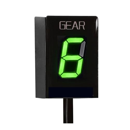 ギア表示インジケーター CBR600RR 用ホーネット用 NC750X CB400X 用 CB400SF 用 CB650F 用 CBR1000RR オートバイギアインジケーター(Gear display-Green)