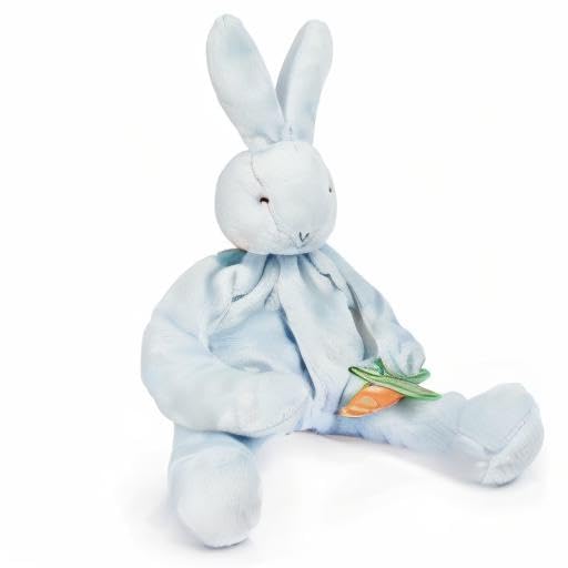Image of Bunnies By The Bay inchBud inch Bunny Silly Buddy - Animal Pacifier Holder Plush Toy with Velcro Loop Attachment - 10 inch (25cm) Size