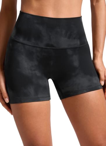 Image of CRZ YOGA No Front Seam Biker Shorts 4 inch | Butterluxe, Extremely Soft, Gentle Compression, Yoga, High Waisted, for Women