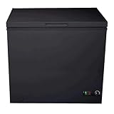 SIA CHF200B-AMZ1 Black Freestanding Large Chest Freezer, 201L Capacity, 89.5cm Wide, 4* Freezer Rating, 7 Temperature Settings, E Rated, 2 Years Parts and Labour Guarantee - Image 2
