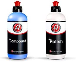 Adam’s 2-Step Polishing System 12oz Combo - Silicone-Free, Body Shop Safe Formula - Quick, Professional Correcting and Polishing Results for Clear Coat, Gel Coat, Single Stage Finishes