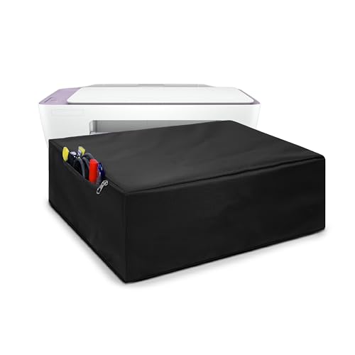 Image of Alifiya Dust Proof Washable Printer Cover for HP Deskjet 2331 / 2131 / 2135 / 2545 All-In-One Inkjet Colour Printer - Black