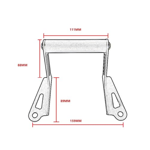 Support de navigation GPS moto pour HAWK11 2023 plaque de fixation - 2