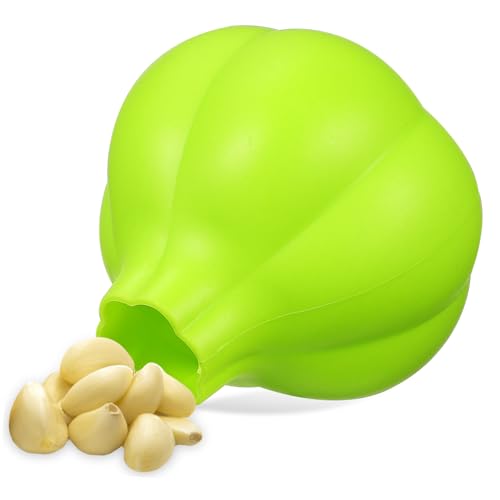 BESTonZON シリコン製ニンニク皮むき器 軽量コンパクトなキッチン用品 で簡単に剥けるガーリックピーラー 使いやすい携帯用調理ツール 家や