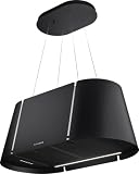 BEAT XL BK MATT F80 - Cappa Cucina Aspirante Isola 80 cm Classe A Nero