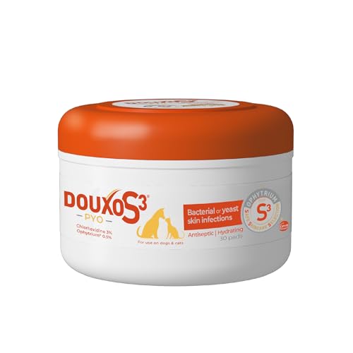 Douxo S3 Pyo Pads, Contains 3% Chlorhexidine...