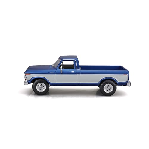 MAISTO 1/20 Ford F150 Pick-Up Blue and White, Miniature Metal Vehicle, Gift for Children, From 3 Years, Imagination - Image 3