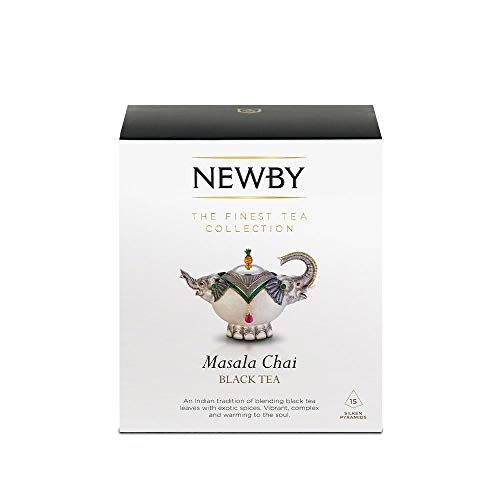 Newby Tea Masala Chai - Té negro (37,5 g, 15 unidades)