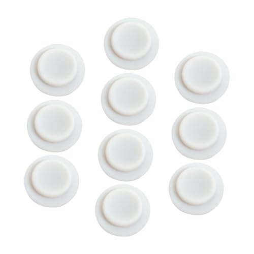 Milisten Joint D'étanchéité en Silicone pour Biberon Large, 10 Pièces, Souple et Résistant à Haute Température, Disque D'étanchéité pour Conservation de Lait Maternel, Accessoires Bébé