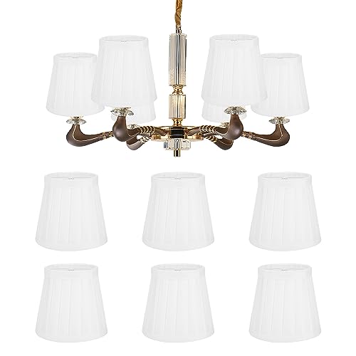 Set of 6 Fabric Lampshades