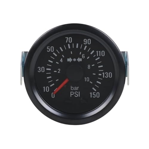 Medidor de presión de aire 12V con doble escala 10 Bar y 150 PSI para salpicadero