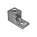 Morris 90716 Lug Mechanical Connector Type 1 Conductor Aluminum One Hole Mount Holes 1/0-Number-14 AWG Wire Range, 1-Pack