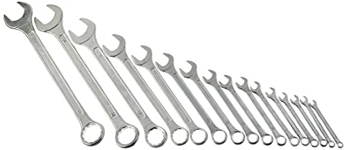 Jogo de Chaves Combinadas EDA 16 Peças 6 a 32 mm