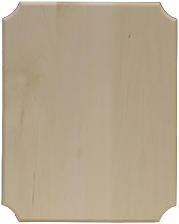 Walnut Hollow French Corner Basswood 12 x 16 Wood Plaque