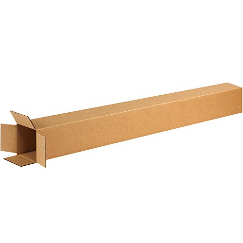 Image of TAPE LOGIC 4x4x72 Tall Corrugated Boxes, Tall, 4L x 4W x 72H, Pack of 15 | Shipping, Packaging, Moving, Storage Box for Home or Business, Strong Wholesale Bulk Boxes