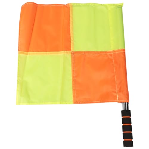 Kit árbitro de fútbol con banderas y pito miniatura 7