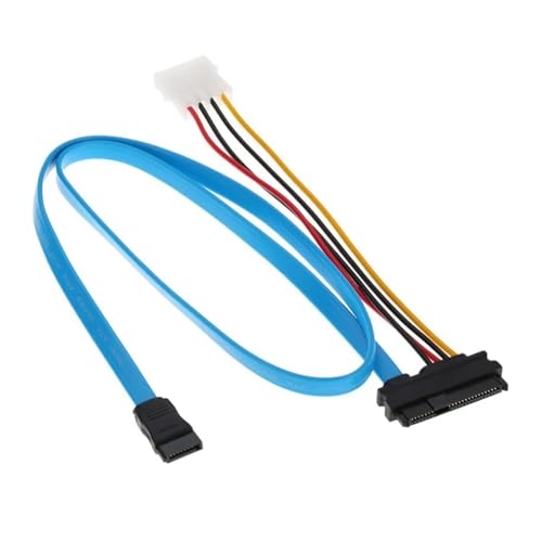 Sata Cable 7 Pin SATA Serial ATA to S-AS 29 Pin & 4 Pin Cable Male Connector