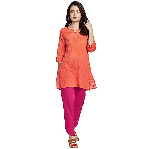 Image of GO COLORS Women Mid Rise Cotton Dhoti Pant