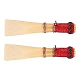 ERINGOGO 2stücke Fagottrohr Aus Schilf Für Schüler Professionelles Instrumentenzubehör Langlebiges Und Robustes Rohrblatt Feine Verarbeitung Leicht Zu Transportieren