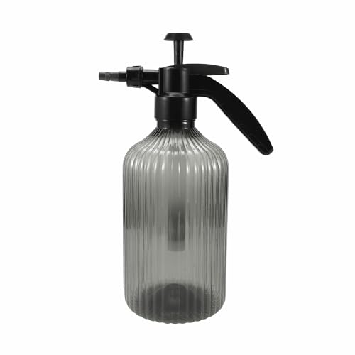 Hihaha Sprühflasche/Außenpflanzenzerstäuber Pump-Sprühflasche Wasserpumpe für Garten Zuhause/Einstellbarer Kunststoff 2L / 1 Stück Grau